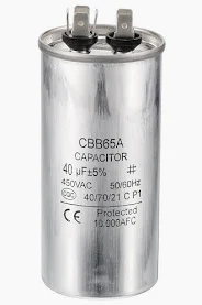 METAL 40uf CAPACITOR